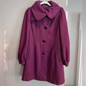 Guess Burgundy Coat